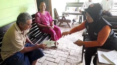 KPU Blora Lakukan Coklit Suku Samin
