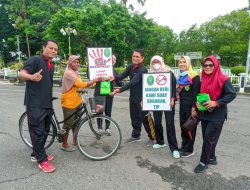 Kampanye Zona Integritas menuju WBK, PN Blora Bagikan Puluhan Kilogram Gula