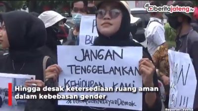 [Video] Demo Tuntut Pengesahan RUU PPRT di Semarang