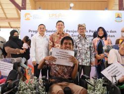 LPS Beri Bantuan Kaki Palsu dan Kursi Roda ke Penyandang Disabilitas