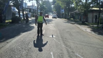 Laka Maut Dua Pengendara Sepeda Motor di Jalan Blora – Purwodadi, 1 Orang Tewas