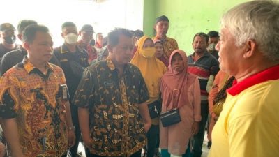 Disdag Ingatkan Pedagang Pasar Tumpah Karangayu Taat Batas Waktu Dagang