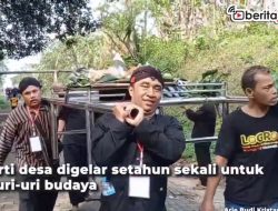 [Video] Merti Desa Langensari, Warga Arak Hasil Bumi