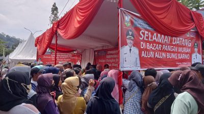 Gelar Bazar Murah, Dispertanikap Kabupaten Semarang Stabilkan Stok dan Harga Pangan