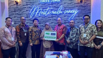 Equity Life Indonesia dan Bank Jateng Bayar Klaim Rp 483 Juta ke Ahli Waris Nasabah