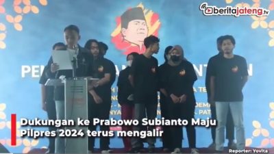 [Video] Relawan Ajak Anak Muda Dukung Prabowo Subianto
