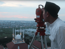 Hilal Tidak Terlihat di Menara MAJT Lantaran Tertutup Awan