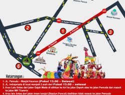 Update Ruas Jalan Ditutup dan Rekayasa Lalu Lintas Prosesi Dugderan Semarang