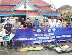 Polres Blora Aktifkan Kembali Satgas Quick Responsif