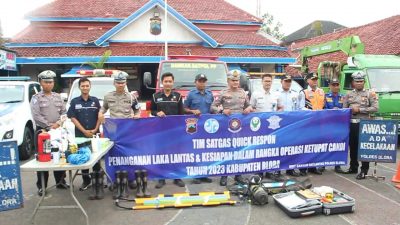 Polres Blora Aktifkan Kembali Satgas Quick Responsif