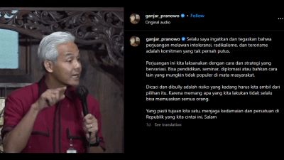 Instagram Ganjar Pranowo Mendadak Sepi Postingan, Kolom Komentar Diserang Netizen: 2024 Jangan Pilih Orang Ini!