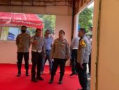 Jelang Lebaran, Kapolres Semarang Cek Pendirian Pospam dan Fasilitas Rest Area Tol