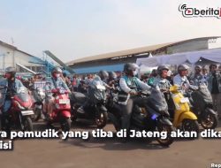 Video Polda Jateng Kawal Pemudik Motor sampai Rumah