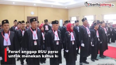 [Video] Organisasi Advokat Dukung Pengesahan RUU Perampasan Aset