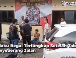 [Video] Pelaku Begal Tertangkap Setelah Tabrak Penyeberang Jalan