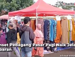 [Video] Omset Pedagang Pasar Pagi Alun-alun Bung Karno Naik