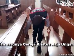 [Video] Paskah, Polisi Sterilisasi Gereja di Ungaran