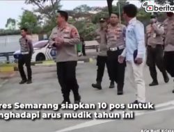 [Video] Kapolres Semarang Pantau Rest Area Tol