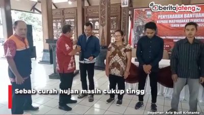 [Video] Bupati Semarang Imbau Masyarakat Waspada Bencana