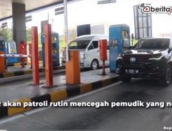[Video] Tegas, Kapolda Jateng Larang Pemudik Istirahat di Pinggir Jalan Tol