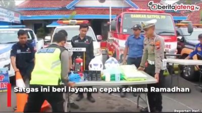 [Video] Polres Blora Aktifkan Satgas Hadapi Mudik Lebaran