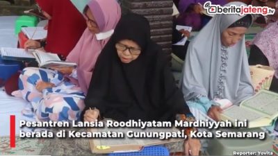 [Video] Menengok Pesantren Lansia di Semarang