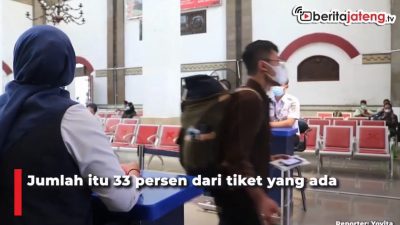 [Video] Ratusan Ribu Tiket KA Mudik Terjual