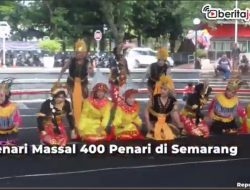 Video 400 Penari Sajikan Tarian Massal Sambut Hari Tari Sedunia