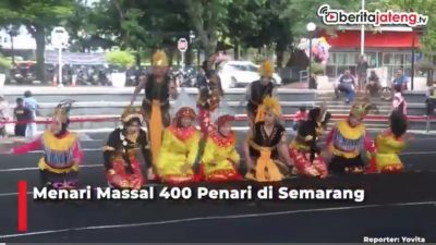 Video 400 Penari Sajikan Tarian Massal Sambut Hari Tari Sedunia