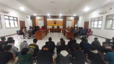 Kapolres Blora Beri Peringatan Keras Kepada Perguruan Silat dan Orang Tua