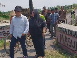 Ketua DPRD Demak Sidak Jembatan Jleper yang Hampir Roboh