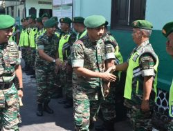 Danrem 073/Makutarama Cek Kesiapan Pengamanan Hari Raya Idul Fitri di Demak