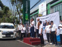 Pegadaian Kanwil XI Semarang Berangkatkan Ratusan Pemudik ke Jatim dan Jabar