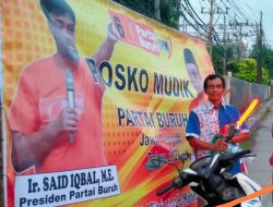 Fasilitasi Pemudik Jelang Lebaran, Partai Buruh Buka Posko Orange