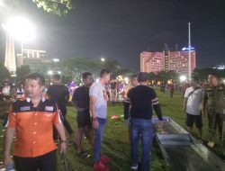 Satpol PP Kota Semarang Tertibkan 40 PKL Liar di Simpang Lima