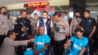 Gondol Uang Rp 100 Juta, Pelaku Perampokan Bersenjata Api Tertangkap di 3 Tempat Berbeda
