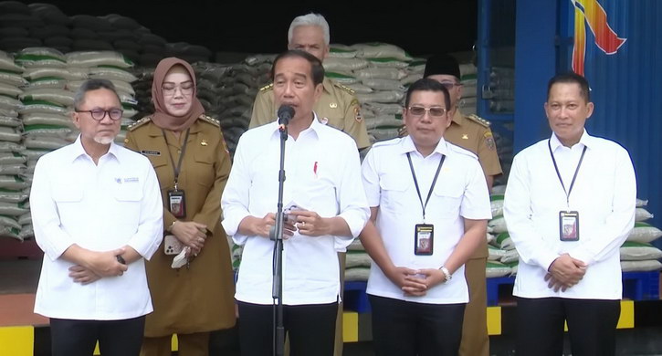 cadangan beras pemerintah