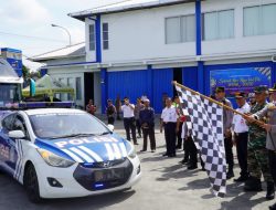 Polres Semarang Berangkatkan 2 Bus Pemudik Kembali ke Jakarta