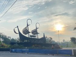 Gerbang Klangon Kulon Progo, Perahu Raksasa Penyambut Wisatawan Candi Borobudur