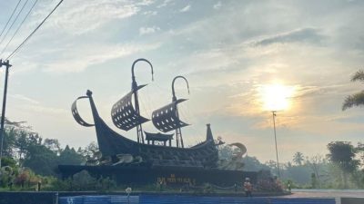 Gerbang Klangon Kulon Progo, Perahu Raksasa Penyambut Wisatawan Candi Borobudur