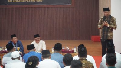 Peringati Nuzulul Qur’an, Polres Semarang Gelar Pengajian dan Tausiah KH. Fauzi Arkhan