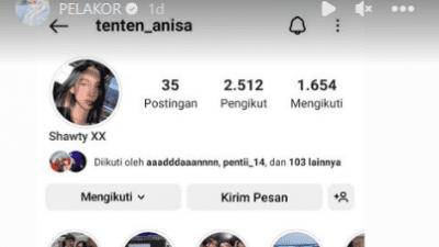 Profil Tenri Ajeng Anisa alias Tenten Anisa, Perempuan Diduga Selingkuhan Virgoun