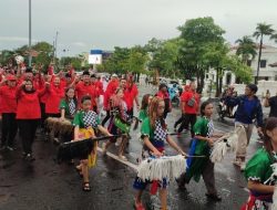 PDIP Kota Semarang Lakukan Long March Kirab Budaya Daftarkan Bacaleg ke KPU