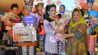 Nurul Amany dan Muhammad Assegaf Juarai Denok Kenang 2023 Kota Semarang