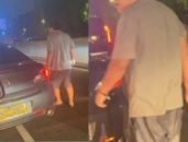 Viral! Aksi Pengendara Mobil Plat Polisi Mengamuk dan Todong Pistol ke Driver Online