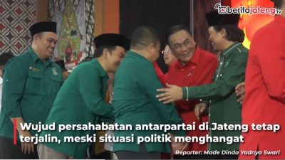 Video Pimpinan Parpol se Jateng Bertemu di Kantor PDIP