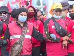 Aksi May Day, 50.000 Buruh Unjuk Rasa Minta Batalkan UU Cipta Kerja