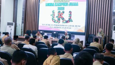 Peduli Lingkungan, Bupati Demak Sosialisasikan Lomba Kampung Juara 2023