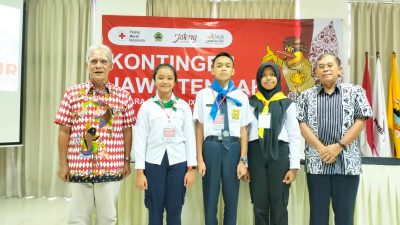 Siswi SD Blora ini Terpilih Jadi Ketua Kontingen Jamnas PMR Mula di Lampung