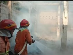 Gedung Yayasan Al Ma’hadul Qorona Al Islami Dilahap Si Jago Merah